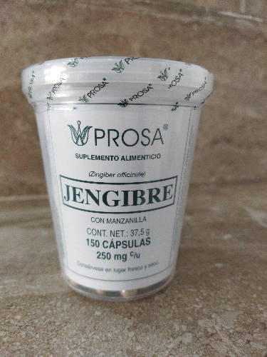 Jengibre 150 cap prosa