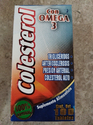Colesterol 100 pz