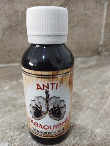 Tintura anti-tabaquismo 70 mil