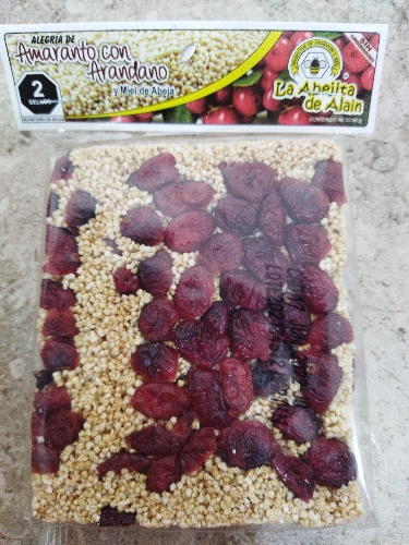 Alegria de Amaranto con arándanos