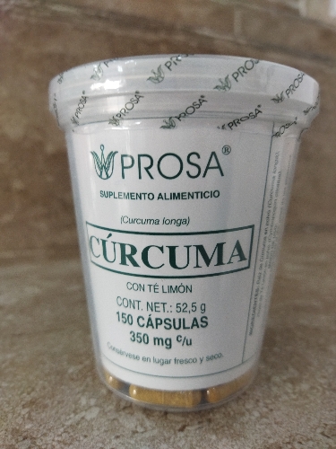 Curcuma 150 capsulas prosa