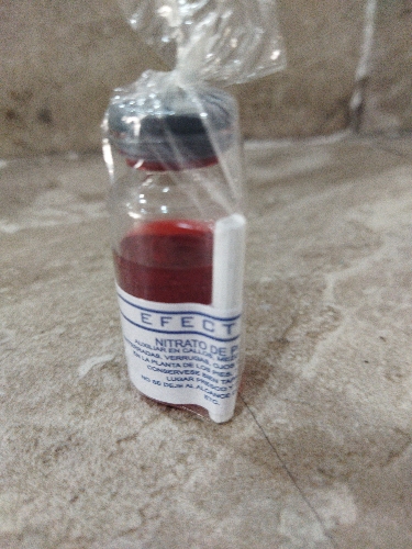 Nitrato de plata callos