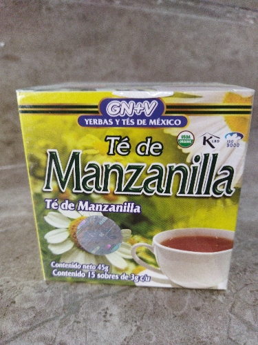 Te de manzanilla 15 sobres