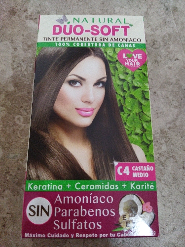 Tinte Duo soft C4 castaño medio