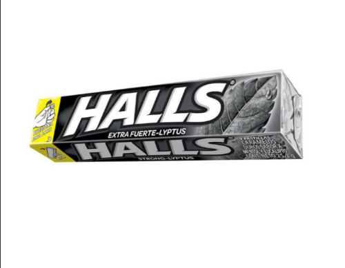 222 Halls Barra negro x12