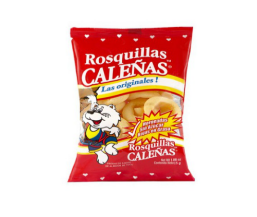 072 Rosquillas Caleñas 15gr x12 unid pequeñas