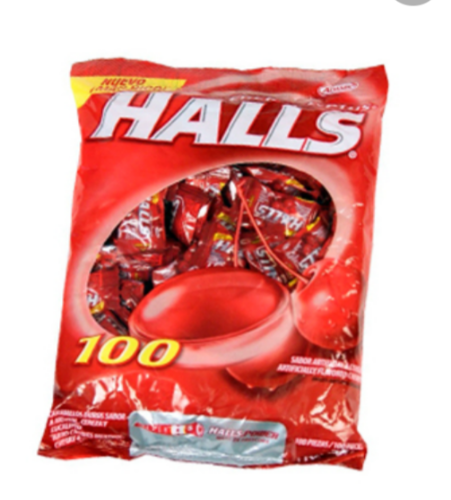 228 Halls Rojo x100