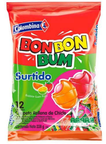 133 Bonbon bum Surtido x24unid