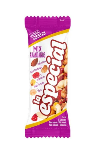 268. Maní Mix Arándanos la especial 40gr