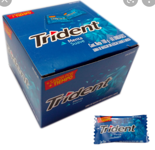 343. Trident Menta x60 unid