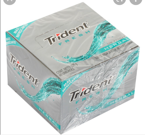 340. Trident Gris x60 unid