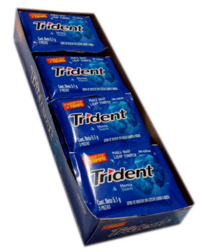 342. Trident Menta x24 unid