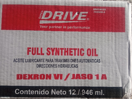 CAJA DE ACEITE DEXRON VI DRIVE