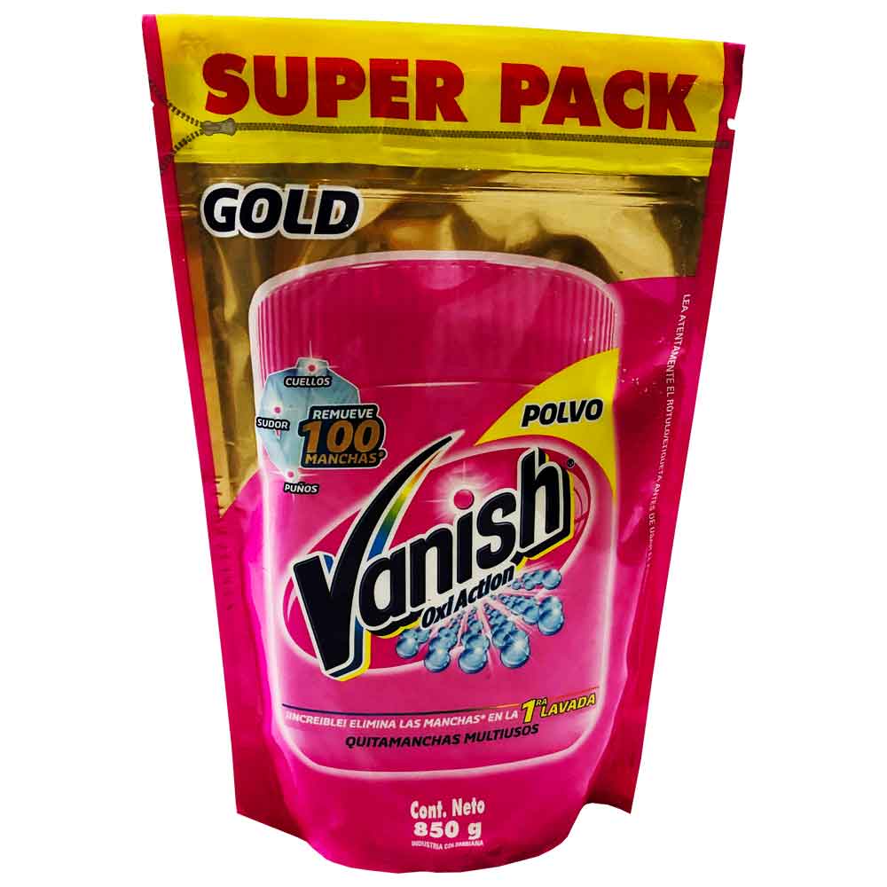 Desmanchador Vanish Polvo Rosa x 850 gr