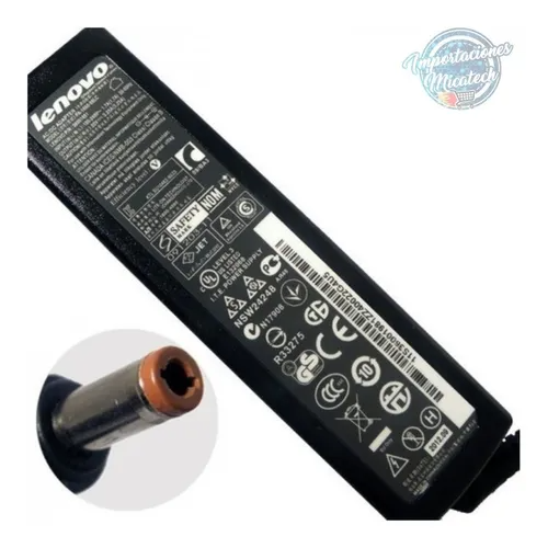 Lenovo Punta Marrón 20v- 3.25a cargador