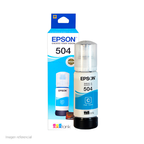 Tinta Epson 504 cyan
