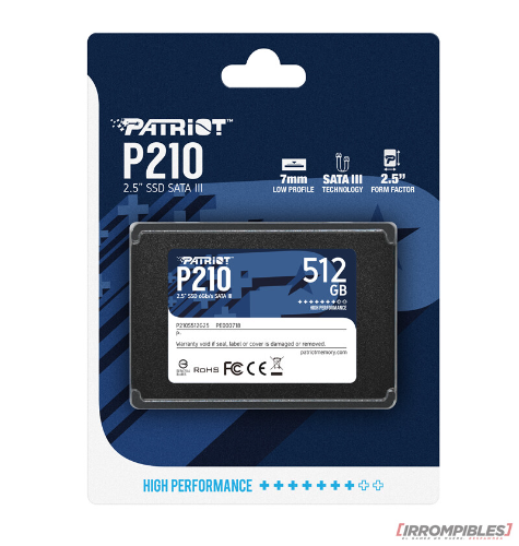 SSD  512gb Patriot