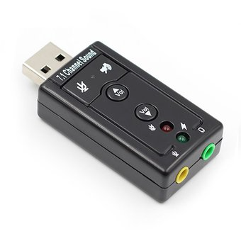 Tarjeta de sonido  audio USB