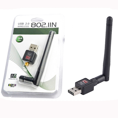 Adaptador Wifi USB Inalámbrico Antena 2.0