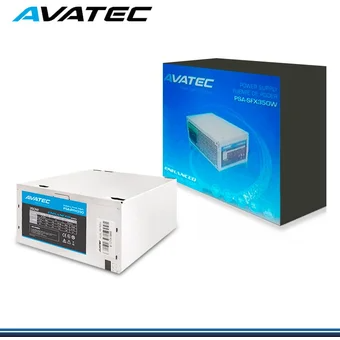 Avatec 350 micro ATX para Case slim fuente de poder