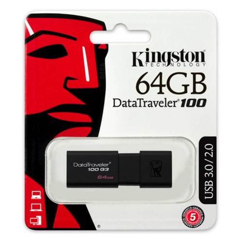 Kingston USB 3.2  64GB DataTraveler 100 G3