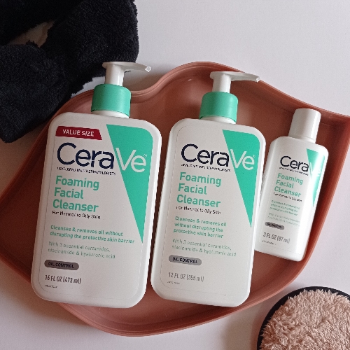 Gel limpiador espumoso Cerave 473ml