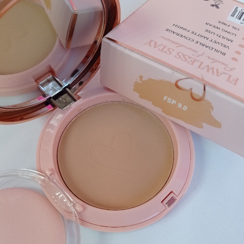 #9.0 Flawess stay powder foundation