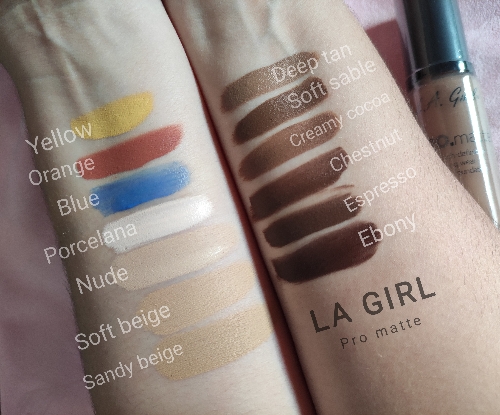 Soft beige | Base pro Matte LA girl