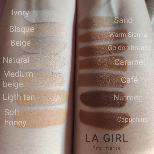 Medium beige Base pro matte LA girl