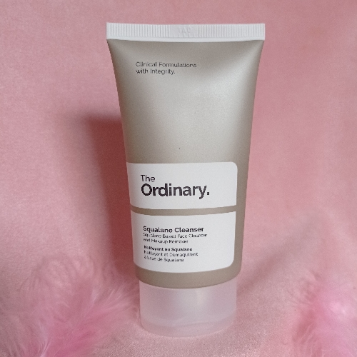 Squalane cleanser The ordinary