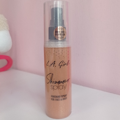 Shimmer spray LA girl tono rose gold