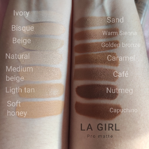 Warm Sienna | Base pro Matte LA girl