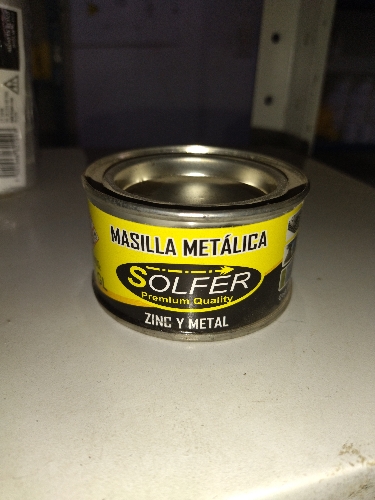 Masilla metálica Solfer 1/32
