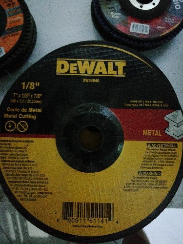 Disco pulir 7 deWalt