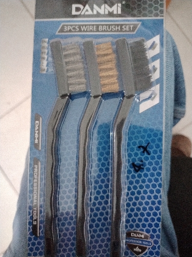 Cepillo alambre x3 pequeño