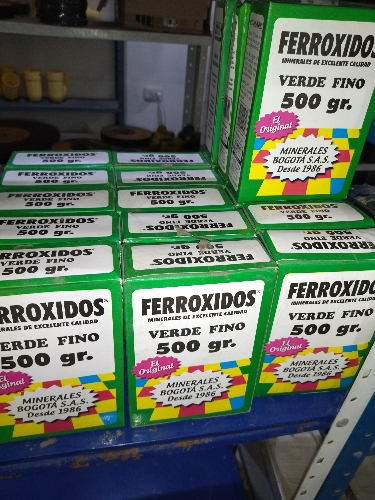 Ferroxido Verde fino 500gr