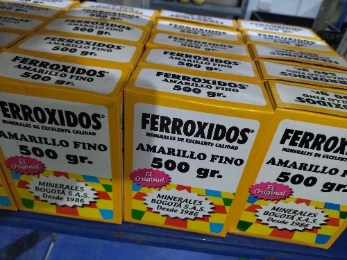 Ferroxido Amarillo Fino 500gr