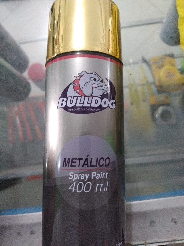 Aerosol DORADO metalico oro