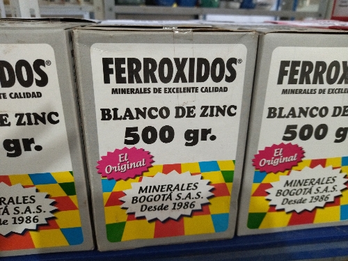 Ferroxido Blanco de Zinc 500gr