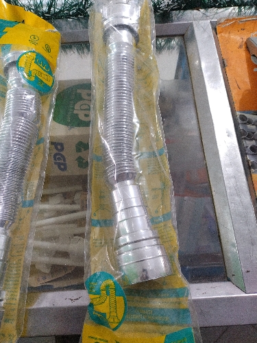 Sifón flexible metalico grival