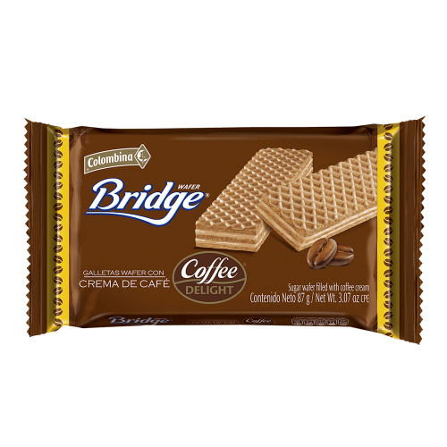 Galleta bridge Chocolate 30 gr - colombina