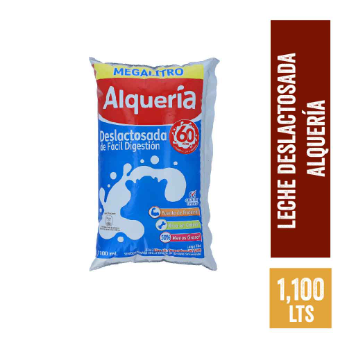 Leche deslactosada 1100ml alqueria