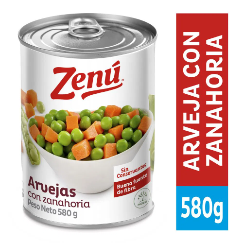 Arveja con zanahoria - San jorge 300 gr