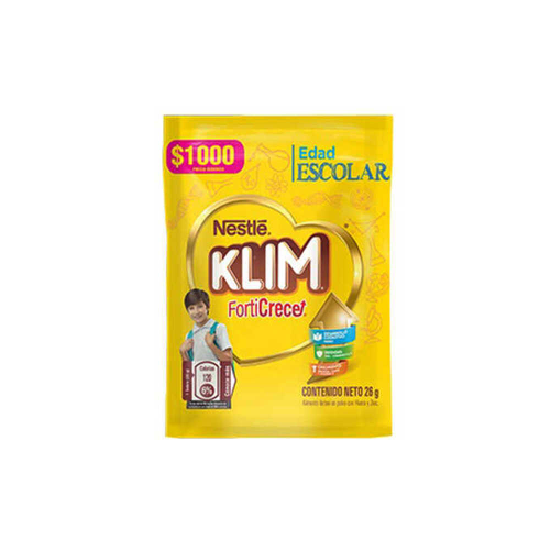 Leche Klim, en Polvo Nestle- 26 gr