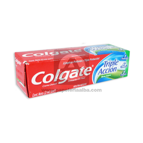 Crema dental Colgate pequeña 22ml
