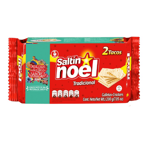 Galleta taco saltin noel