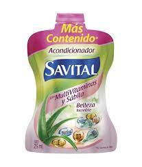 Acondicionador SAVITAL con Multivitaminas y Sábila 22 ml