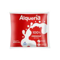 Leche entera mediana 400ml - alqueria