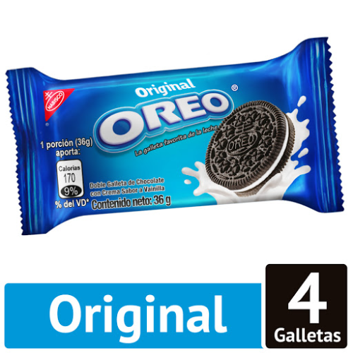 Galleta Oreo 4 galletas - 36gr