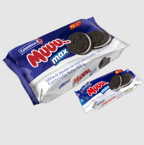 Galleta MUUU CREMADA MAX - Colombina